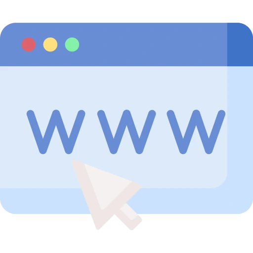 Custom website design icon